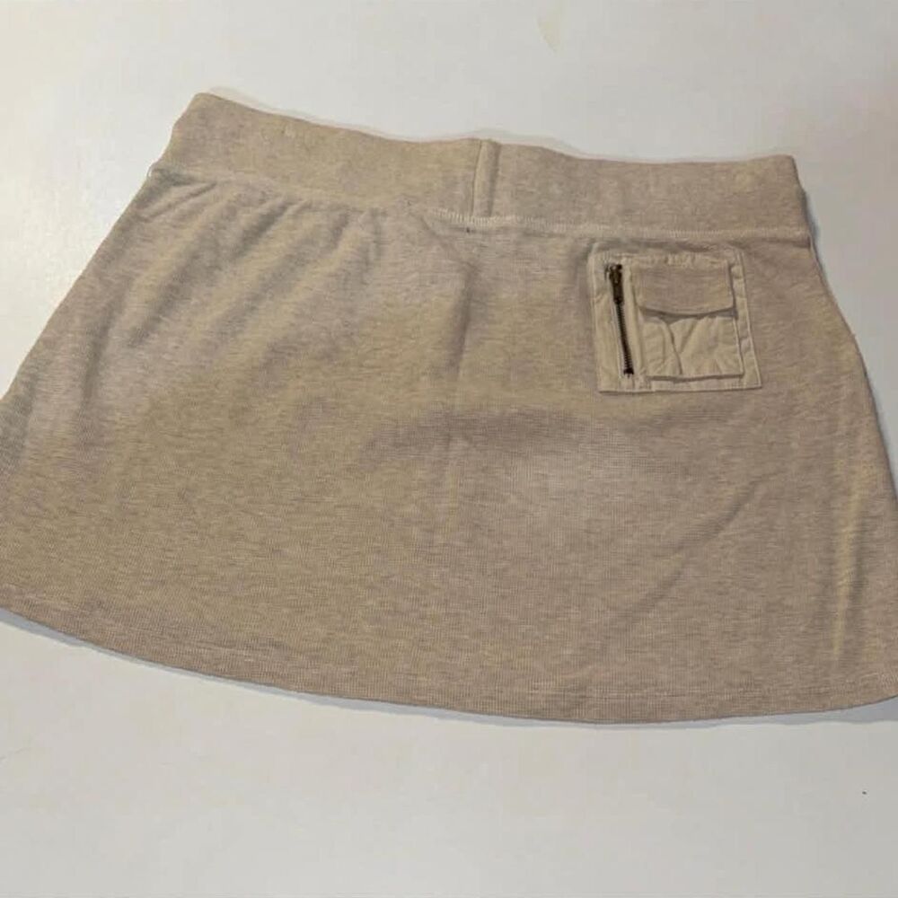 Dkny Women's Grey and Cream Skirt - Picture 5 of 5